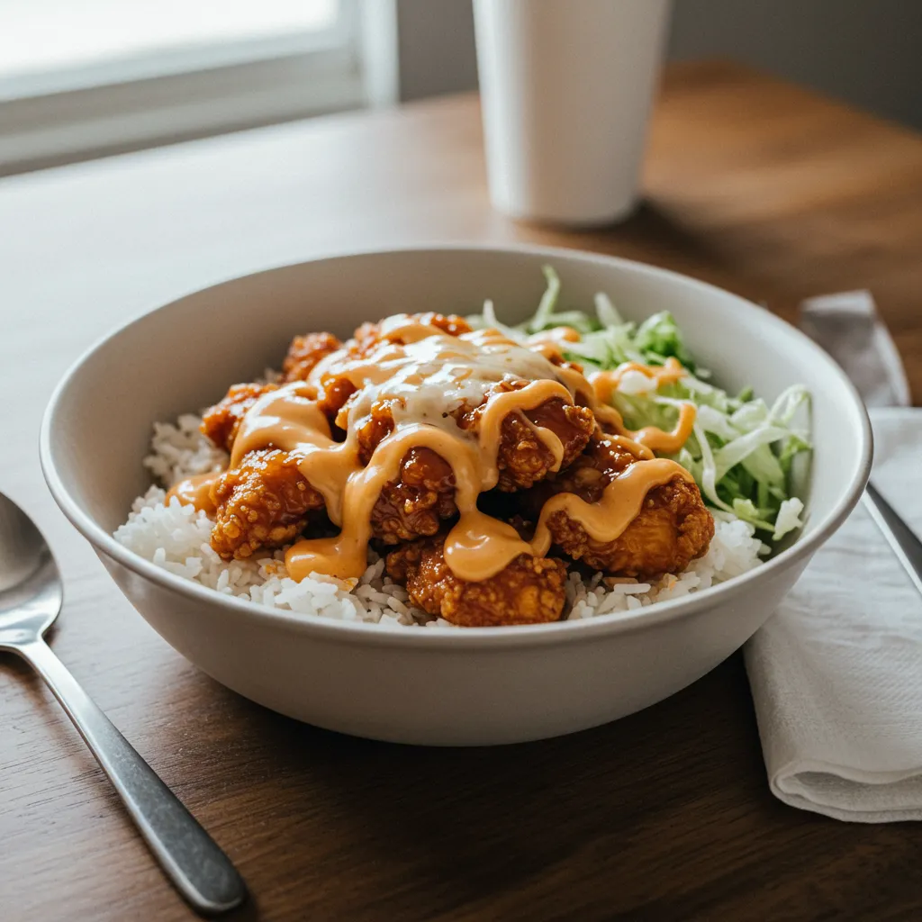 The Ultimate Bang Bang Chicken Bowl: Crispy Spicy Sweet Perfection in Every Bite